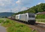 185 677 + 223 155 mit einem ARS-Altmann am 06.07.2013 bei Gambach.