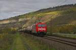 185 406 der IGE am 23.10.14 in Thüngersheim gen Würzburg