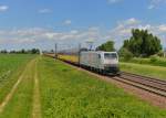 185 538 mit einem ARS Altmann am 01.06.2015 bei Plattling.