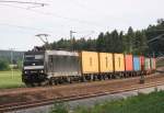 185 572 mit DGS 69209 (Passau Grenze–Frankfurt-Hchst) am 20.05.2014 in Parsberg