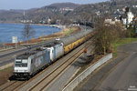 185 680 & 185 635 bei Dattenberg/Wallen am 26.03.2016