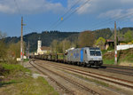 185 673 mit DGS 47161 am 12.04.2016 in Wernstein am Inn.