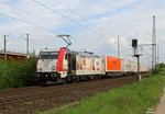 185 664 mit Ekol Klv bei Porz Wahn am 09.05.2016