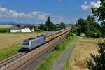 185 693 mit einem ARS Altmann am 18.07.2016 bei Stephansposching. 