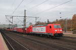 Am 10.11.2018 war 185 273  Impulsgeber  damit beschäftigt einen gemischten Güterzug nach Kornwestheim zu bringen.