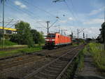 DB 185 203, bei der Durchfahrt in Lehrte im August 2020