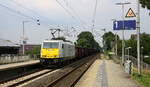 186 179-8 der Euro Cargo Rail kommt mit einem Schrottzug aus Köln-Kalk(D) nach Genk-Goederen(B) und kommt aus Richtung