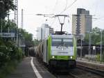 Captrain E 186 237 am 14.5.2011 durch Bonn-Beuel.