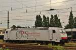 E 186 239 von  CRS - Continental Railway Service  in Krefeld Hbf am 26.06.13.