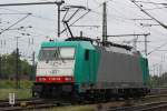 ITL E186 128 am 1.6.13 als Tfzf nach Ruhrort Hafen in Oberhausen-West.
Gru zurck!