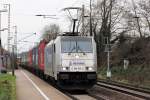 E 186 182-2 durchfährt Oberhausen-Holten 13.12.2014