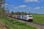 186 442 + 186 106 mit DGS 44126 am 29.04.2016 bei Föching.