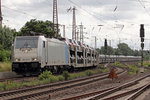 RP 186 434-7 durchfährt Recklinghausen-Ost 29.6.2016