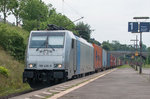 186 428-9 richtung Darmstadt Hbf.  Darmstadt Süd 08.07.16