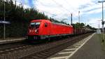 Ein Schmuckkstück meiner Meinung nach.
Die 187 128 von DB Cargo oder Schenker mit einem Güterzug von Koblenz kommend durch Bonn-Mehlem in Richtung Köln.

Bonn-Mehlem
08.07.2017