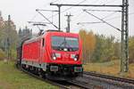 187 124 aus Richtung Treysa kommend bei der Durchfahrt in Baunatal Guntershausen in Richtung Kassel. 03.11.2017