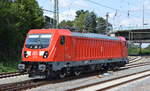 DB Cargo AG  mit  187 187  [NVR-Nummer: 91 80 6187 187-0 D-DB] am 06.08.19 Durchfahrt Bahnhof Hamburg Harburg.