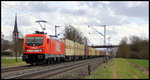 187 010 WLE 82 Warsteiner Zug am 29.06.16 in Thüngersheim