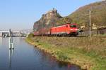 189 008-6 zu sehen am 16.10.17 in Ústí nad Labem-Střekov.