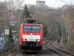 189 051-6 DB kommt als Lokzug aus Aachen-West(D) nach Stolberg-Rheinland-Gbf(D) und kommt aus Richtung Aachen-West und fährt durch Aachen-Schanz in Richtung Aachen-Hbf,,Aachen-Rothe-Erde,Aachen-Eilendorf,Stolberg-Hbf(Rheinland). 
Aufgenommen vom Bahnsteig von Aachen-Schanz. 
Bei Sonnenschein am Nachmittag vom 12.2.2019. 