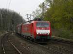 BR 189 096-1 , Railion mit Kselatz in Bochum Hamme.(09.04.2008)