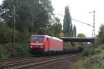 189 026-8 mit Stahlbrammenzug in Hannover  Limmer am 02.10.08