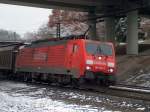 189 048-2 fr mich die schnste Lok fhrt bei Fulda Richtung Norden am 13.12.2008

