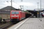 Bild 700, auf Bahnbilder.de: 189 026-8 mit einem Ganzzug Tds am 6.5.2009 durch Gttingen