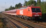 Die neue WLE 81 am 5.9.10 mit Sonderzug in Dsseldorf-Angermund