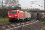 189 058-1 DB Schenker Rail bei Redwitz am 05.04.2012.