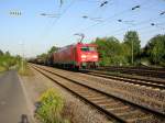 189 100-1 bei Neuwied. Aufgenommen am 6.9.2006.