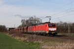 189 038-3 (DB Schenker) und 189 046-6 mit einem Kohlezug in Neuss Vogelsang, 23.