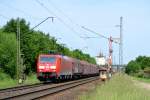 189 063-1 mit EZ 51711 Seddin - Nürnberg Rbf am 02.06.2014 bei Hirschaid