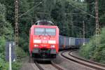 189 061-5 am BÜ KM27,298 auf der Hamm-Osterfelder Strecke in Recklinghausen 26.8.2015