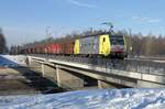 189 903 am 28.01.17 bei Vaterstetten/München