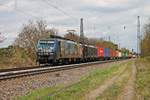 Am 13.04.2017 fuhr MRCE/ERSR ES 64 F4-206 (189 206-6)  Vincent Van Gogh  zusammen mit der Wagenlok MRCE/ERSR ES 64 F4-210 (189 210-8) und dem DGS 40031 (Rotterdam Waalhaven - Melzo Scalo) durch den Bahnhof von Heitersheim in Richtung Basel. An diesem Tag bespannte ERS Railways das letzte Mal das Containerzugpaar DGS 40030/31, da sich ERS aus dem aktiven Güterverkehr zurückgezogen hatte.