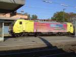 Die BR ES 64 F4-007 bei der durchfahrt in Rosenheim. (29.09.2007)