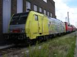 Dispo 189 920 ist mit dem Autozug aus Villach in Dortmund Hbf.angekommen und wurde anschlieend abgestellt.(13.07.2008) 
