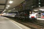 189 990 mit EC 189 am 28.12.2009 in Mnchen Hbf.