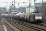 ES64F4-994 MRCE bei der Durchfahrt in Recklinghausen 3.2.2011