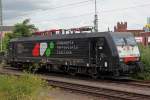 189 406 / ES 64 F4 406 abgestellt in M´Gladbach Hbf am 01.07.2012