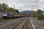 ES 64 F4-842 mit einem ARS-Autozug am 14.10.2011 in Kreiensen