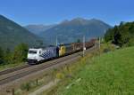 185 662 + 189 901 mit einem Gterzug am 08.09.2012 unterwegs bei Penk.