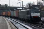 ES 64 F4-159 in Hamburg-Harburg 26.1.2013