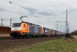 189 096 / ES 64 F4-996 der Husa Trasnportation in Porz Wahn am 16.04.2013