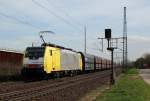 189 206 / ES 64 F4-206 i.E. fr NIAG in Porz Wahn am 17.04.2013