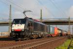 189 090 / ES 64 F4-990 bei Porz(Rhein) am 07.05.2013 ; gru an den Tf !