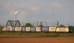 Am 12.Mai 2013 war Dispo 189 931 mit einem Containerzug bei Burgstemmen (KBS 350) auf dem Weg Richtung Sden.