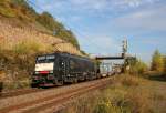 189 112 / ES 64 F4-114 bei Leutesdorf am 19.10.2013