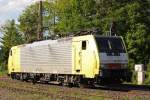 MRCE Dispolok/NIAG ES 64 F4-206 am 28.5.13 als Tfzf in Ratingen-Lintorf.